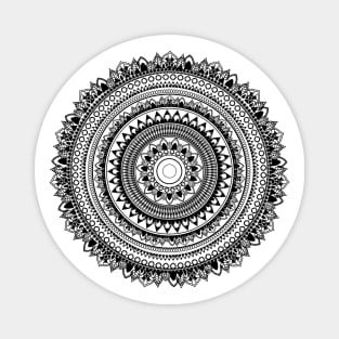 The Universe in Black & White Magnet